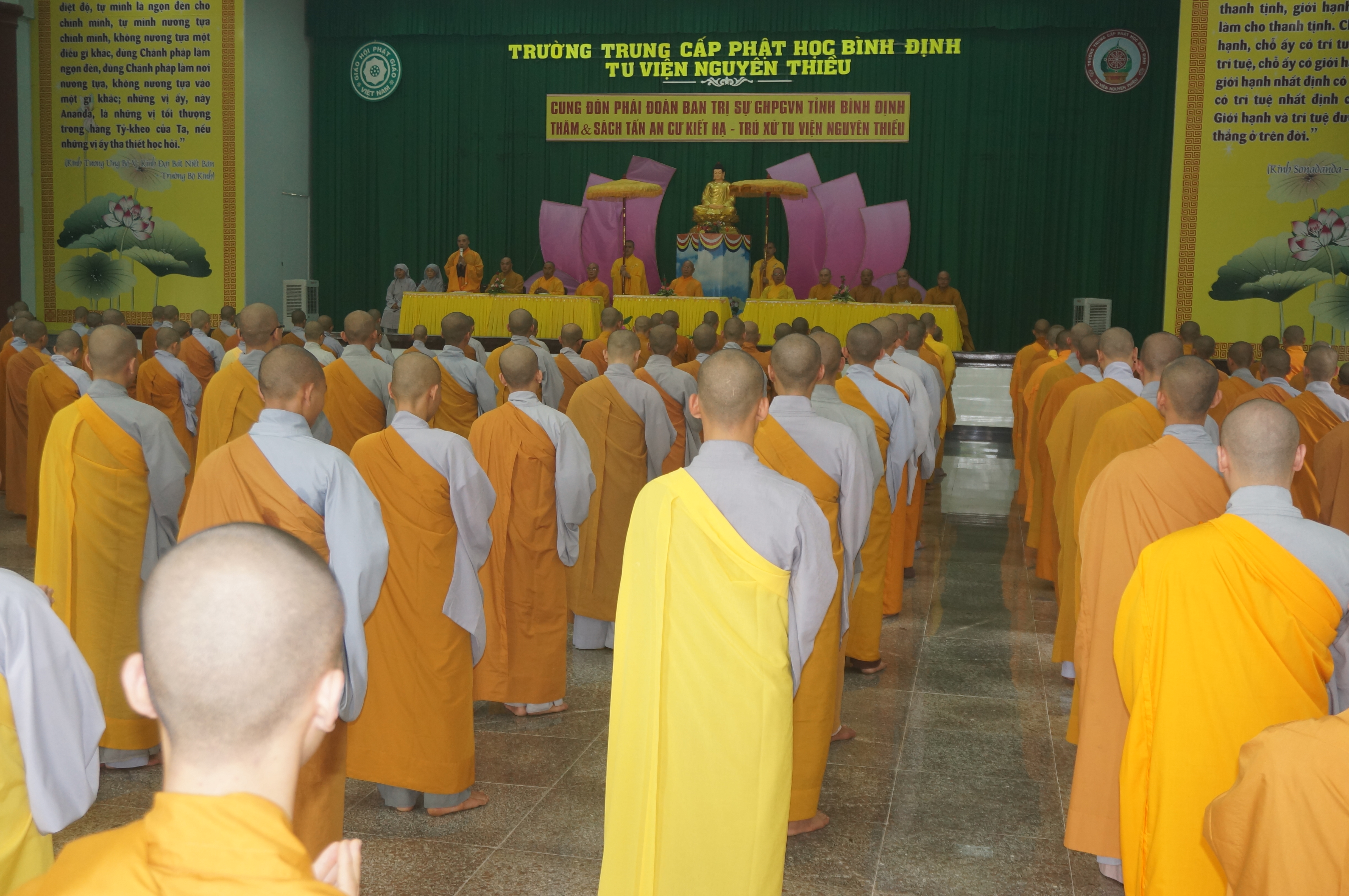 Thường trực Ban Trị sự Phật giáo tỉnh thăm các trú xứ An cư
