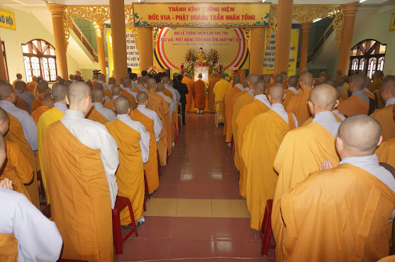 Phật giáo Bình Định trang trọng cử hành Đại Lễ Tưởng Niệm Đức Vua – Phật Hoàng Trần Nhân Tông