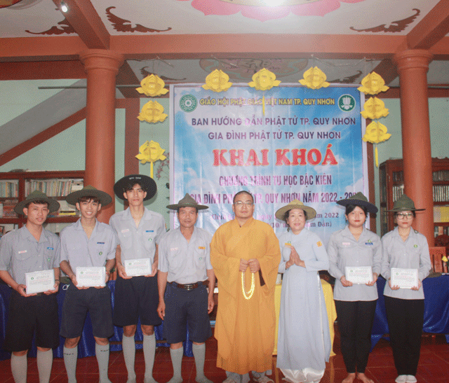 Quy Nhơn: Ban Hướng dẫn Phật tử mở khóa học cho huynh trưởng