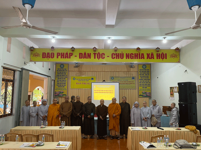 Ban Thông tin Truyền thông Phật giáo tỉnh họp tổng kết năm 2022