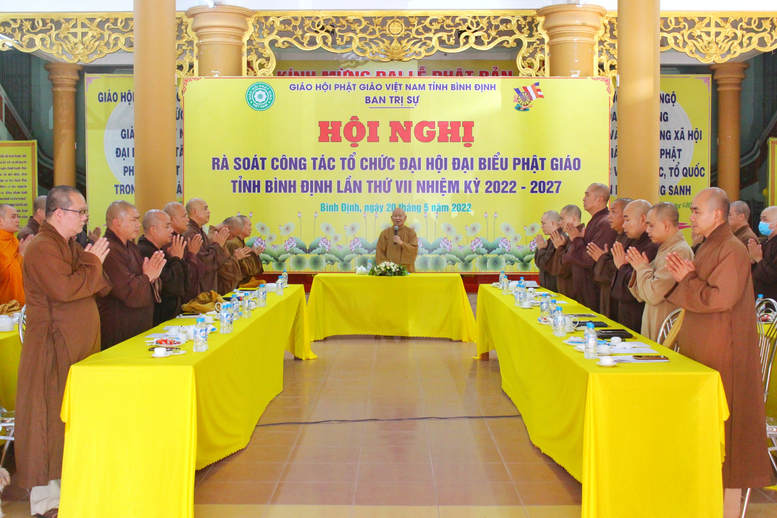 Ban Trị sự tỉnh họp rà soát công tác tổ chức Đại hội Phật giáo tỉnh nhiệm kỳ 2022 – 2027