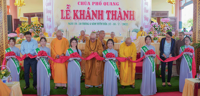 Tây Sơn: Lễ Khánh thành chùa Phổ Quang