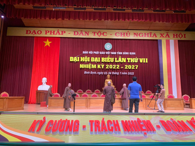 Công tác chuẩn bị Đại hội Phật giáo tỉnh Bình Định NK VII, 2022-2027