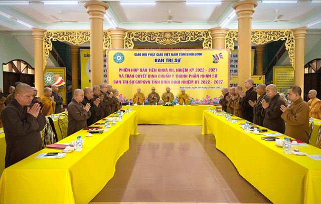 Ban Trị sự Phật giáo tỉnh họp phiên đầu tiên khóa VII