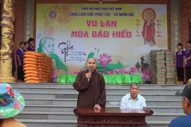 Đại lễ Vu lan PL.2566 tại chùa Linh Sơn, Nhơn Hội, quy Nhơn