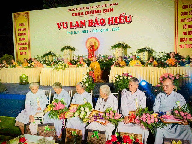 Tuy Phước: Chùa Dương Sơn tổ chức Đại lễ Vu Lan PL.2566
